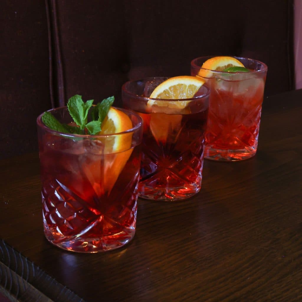 Cover Image for Three new Negronis for Negroni Week at The Potter's Heron