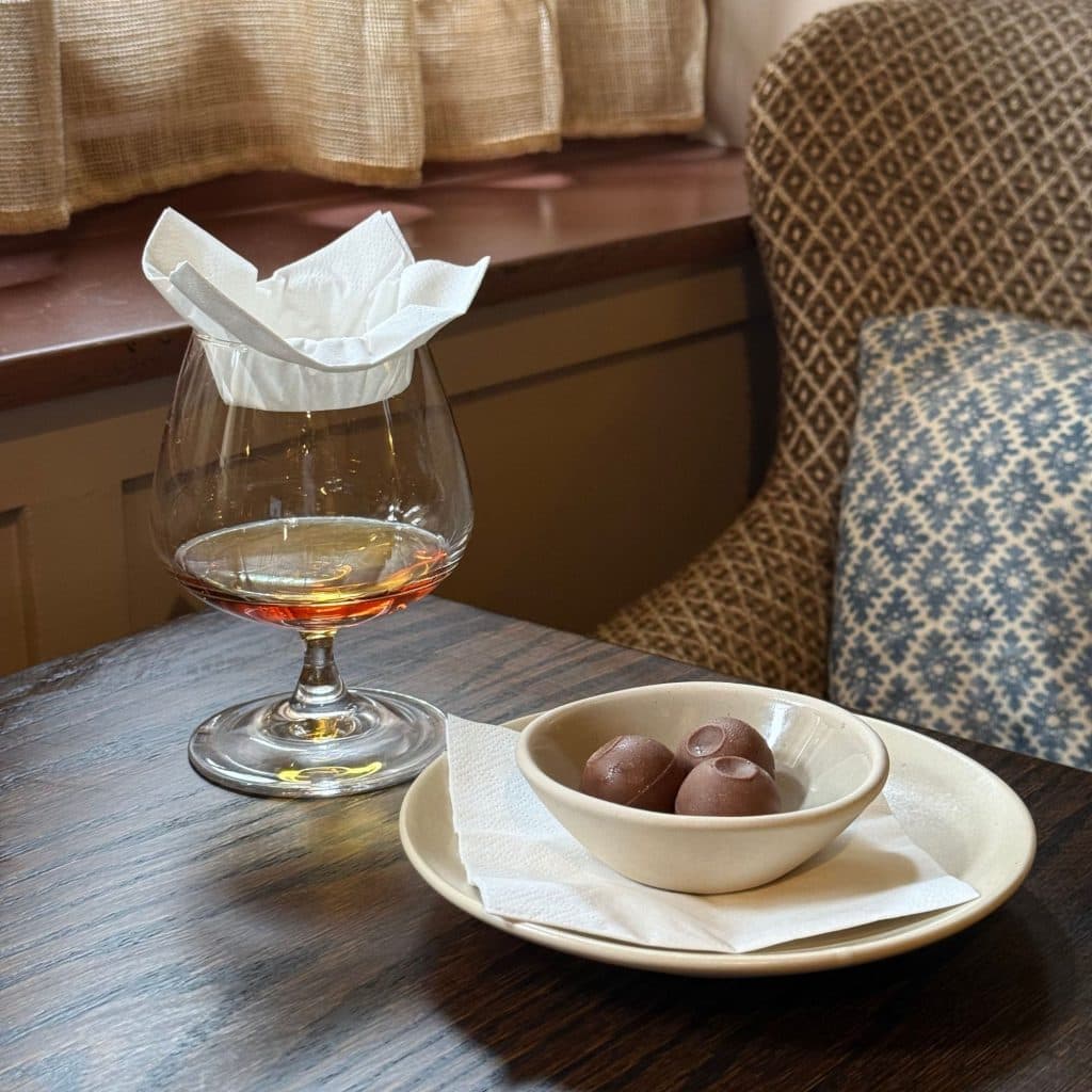 Cover Image for Compliment Truffles when you order Rémy Martin VSOP Cognac at The Potter's Heron
